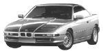 BMW E31 B2591 Fault Code